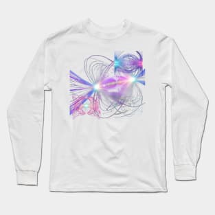 Quantum Entanglement Collage Long Sleeve T-Shirt